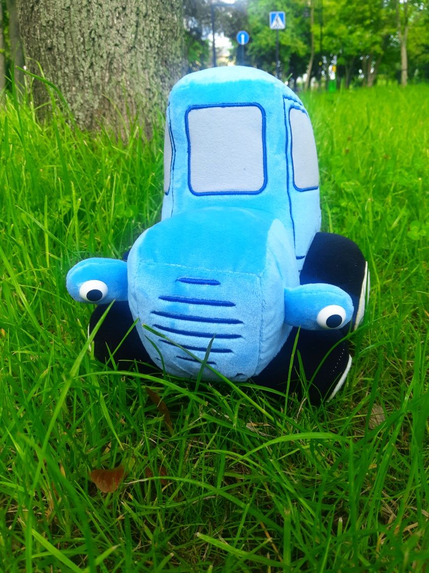 «Синий трактор» - детская мягкая плюшевая игрушка 25х20х22 см
