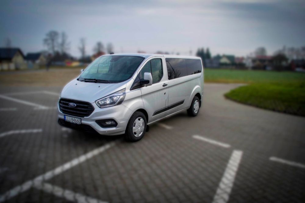 Bus 9 Osobowy Nowy Wynajem do Wynajęcia Ford Transit Custom