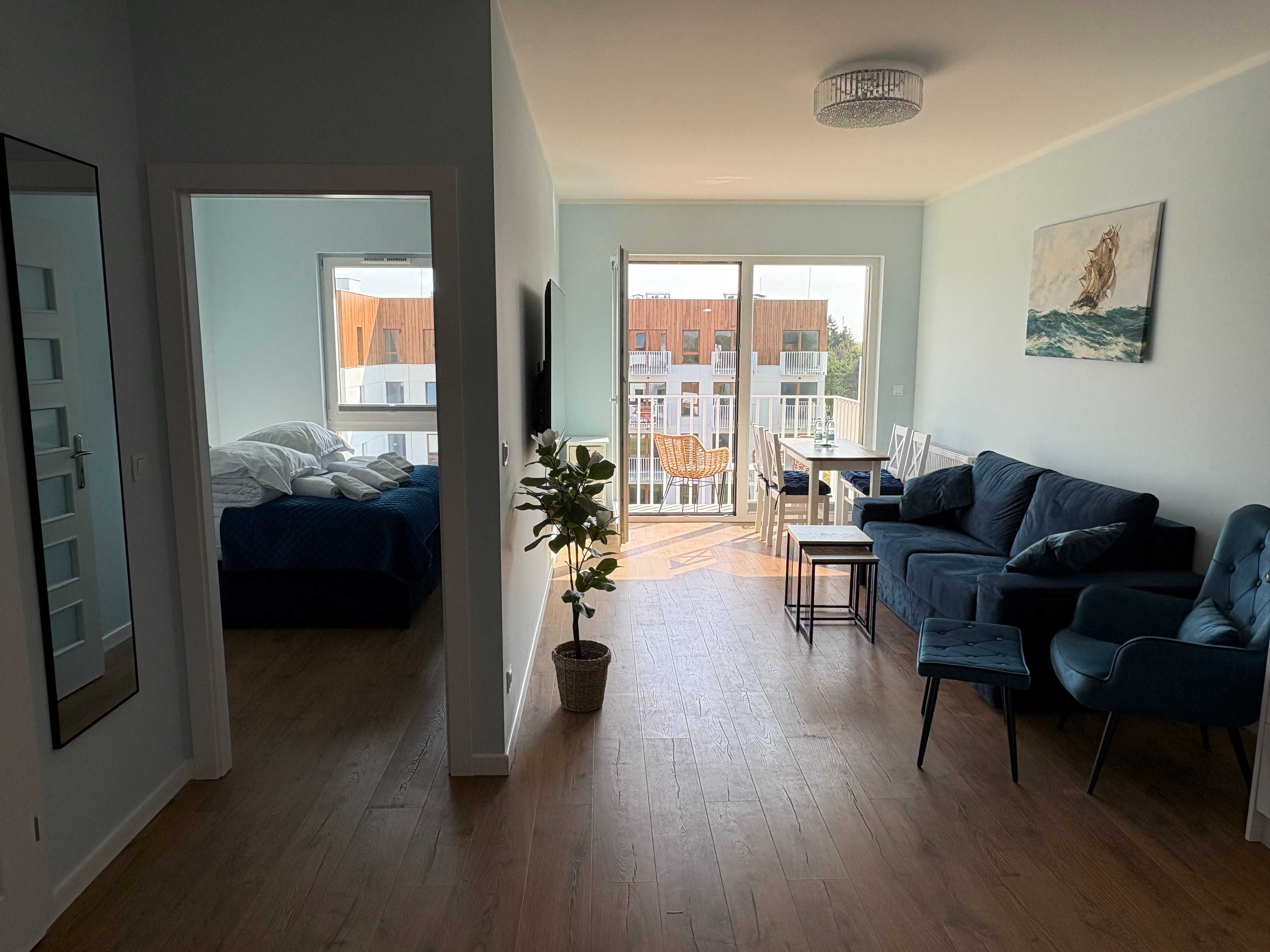 Apartament BalticHoff Dune z widokiem na morze 50 m od plaży basen SPA