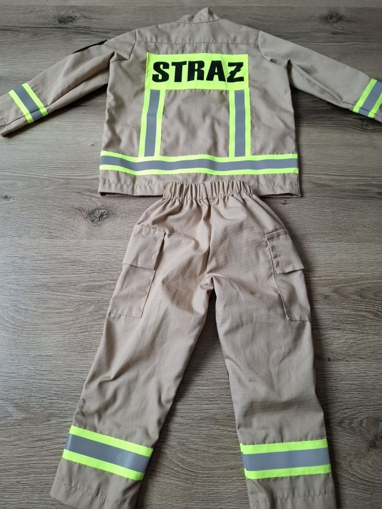 Strój strażacki, nomex piaskowy 104