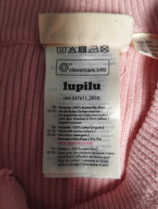 calças rosa para bebé