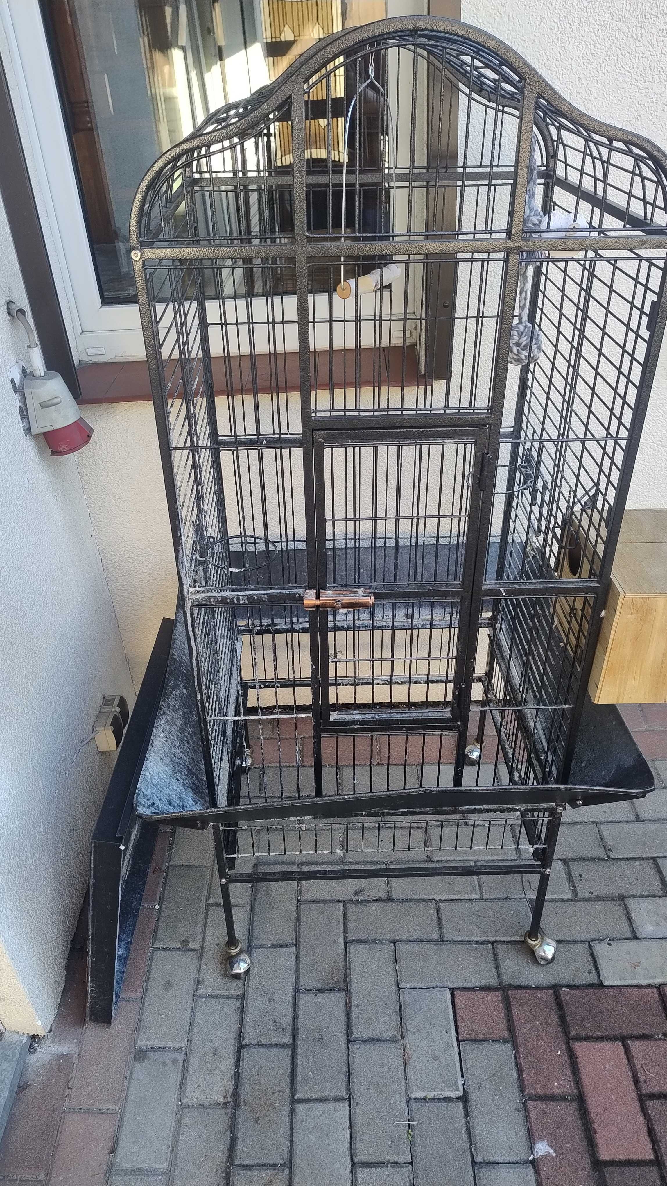 Duża klatka dla ptaków