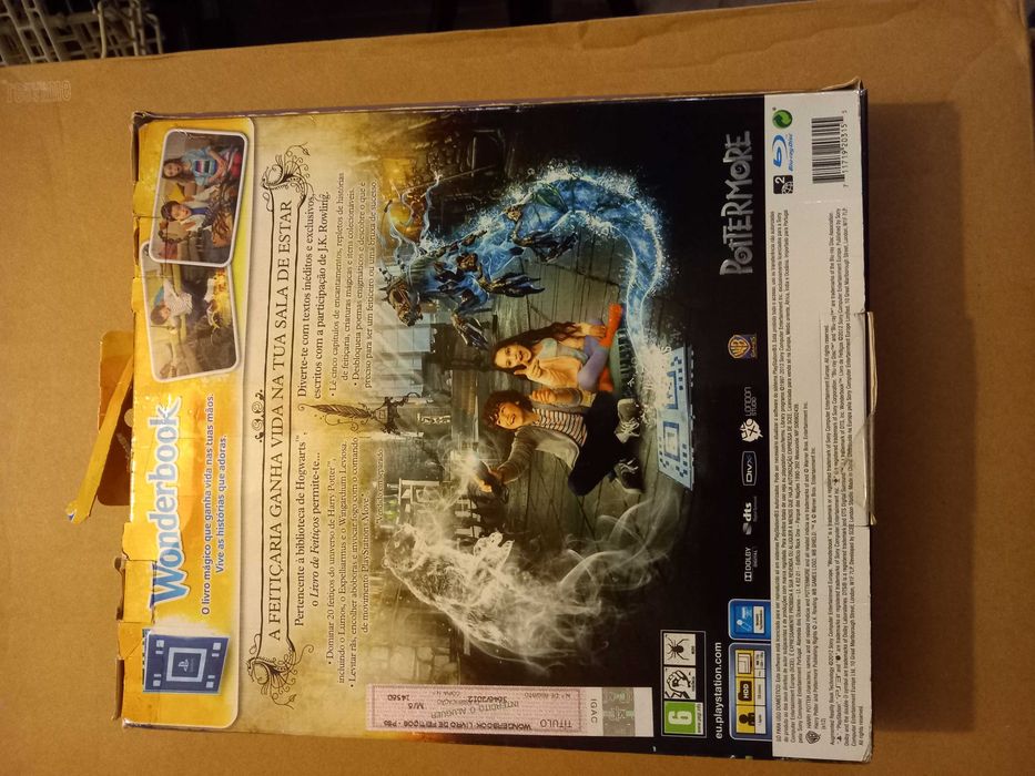 Livro De Feitiços e livro Wonderbook PS3
