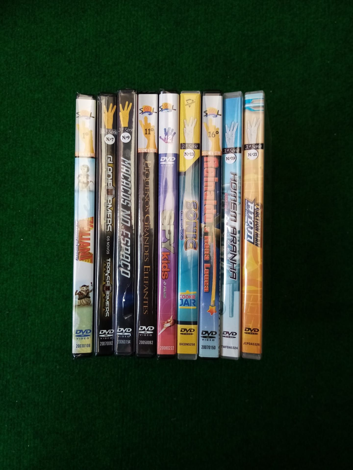 Filmes DVD Originais, Coleção Sol