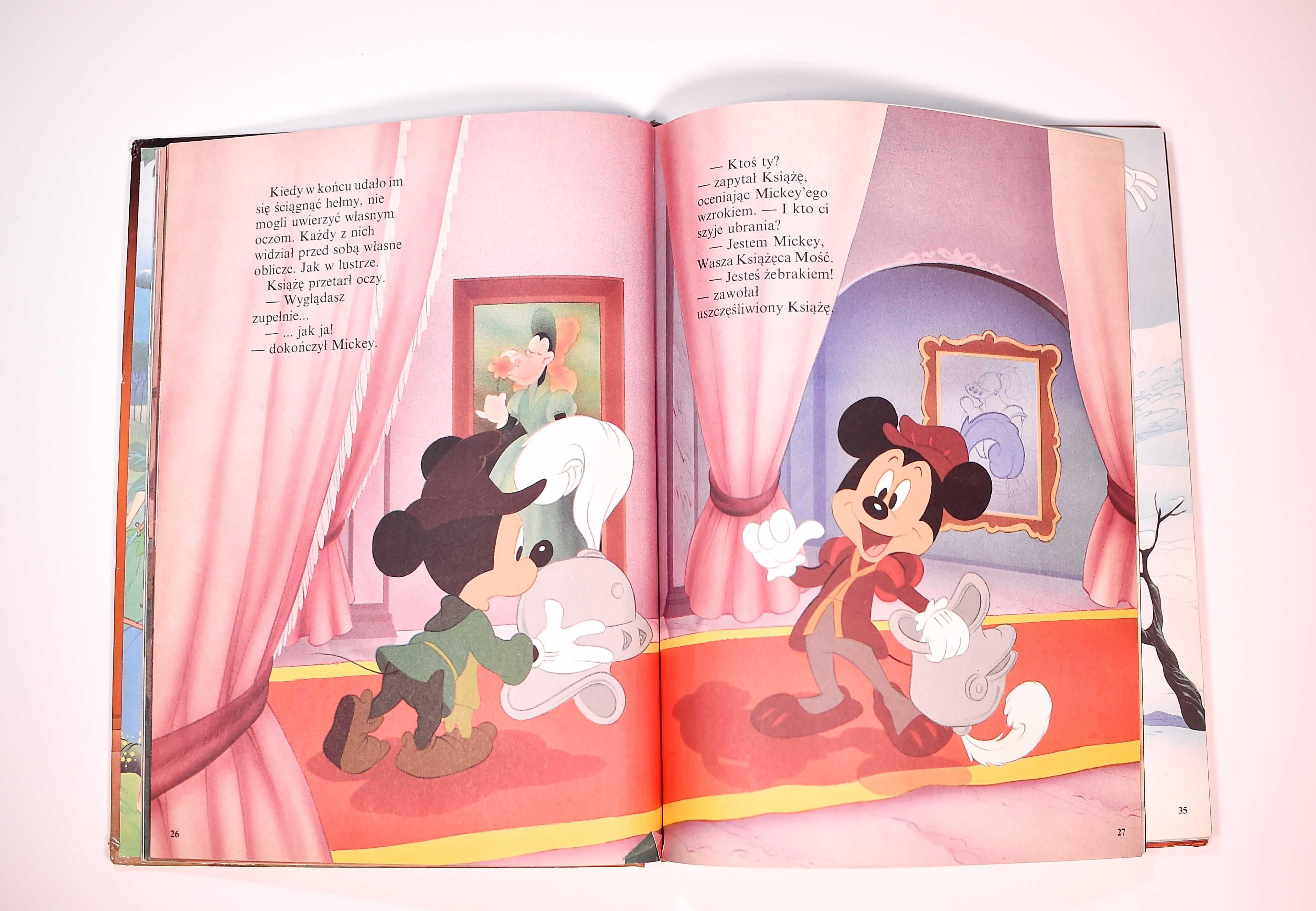 Książka # Walt Disney - Książę i Żebrak A4 Twarda Okładka
