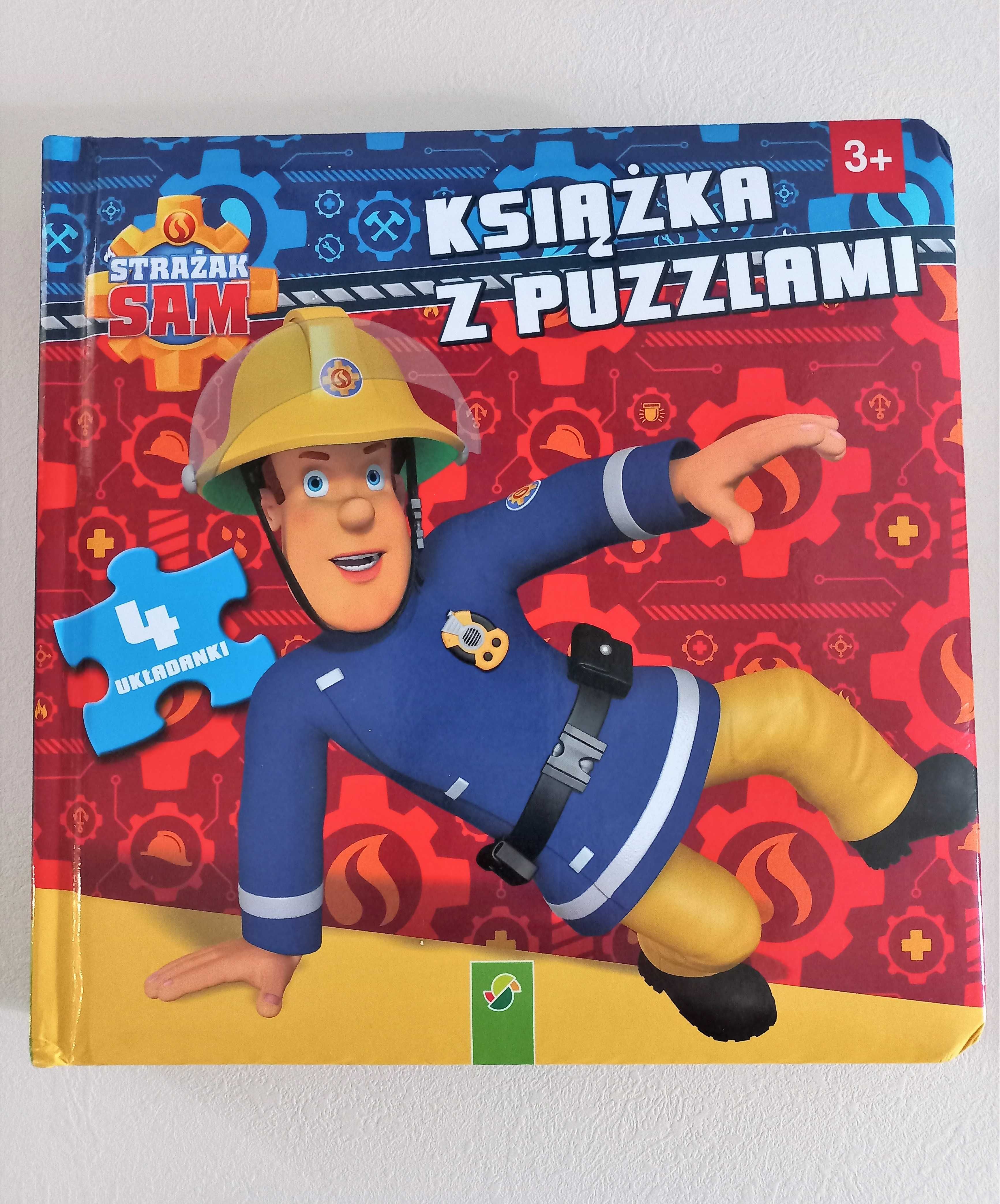 Strażak Sam książeczki puzzle (2szt)