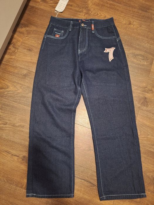 Широкие джинсы vintage jnco lucky 7 dice jeans