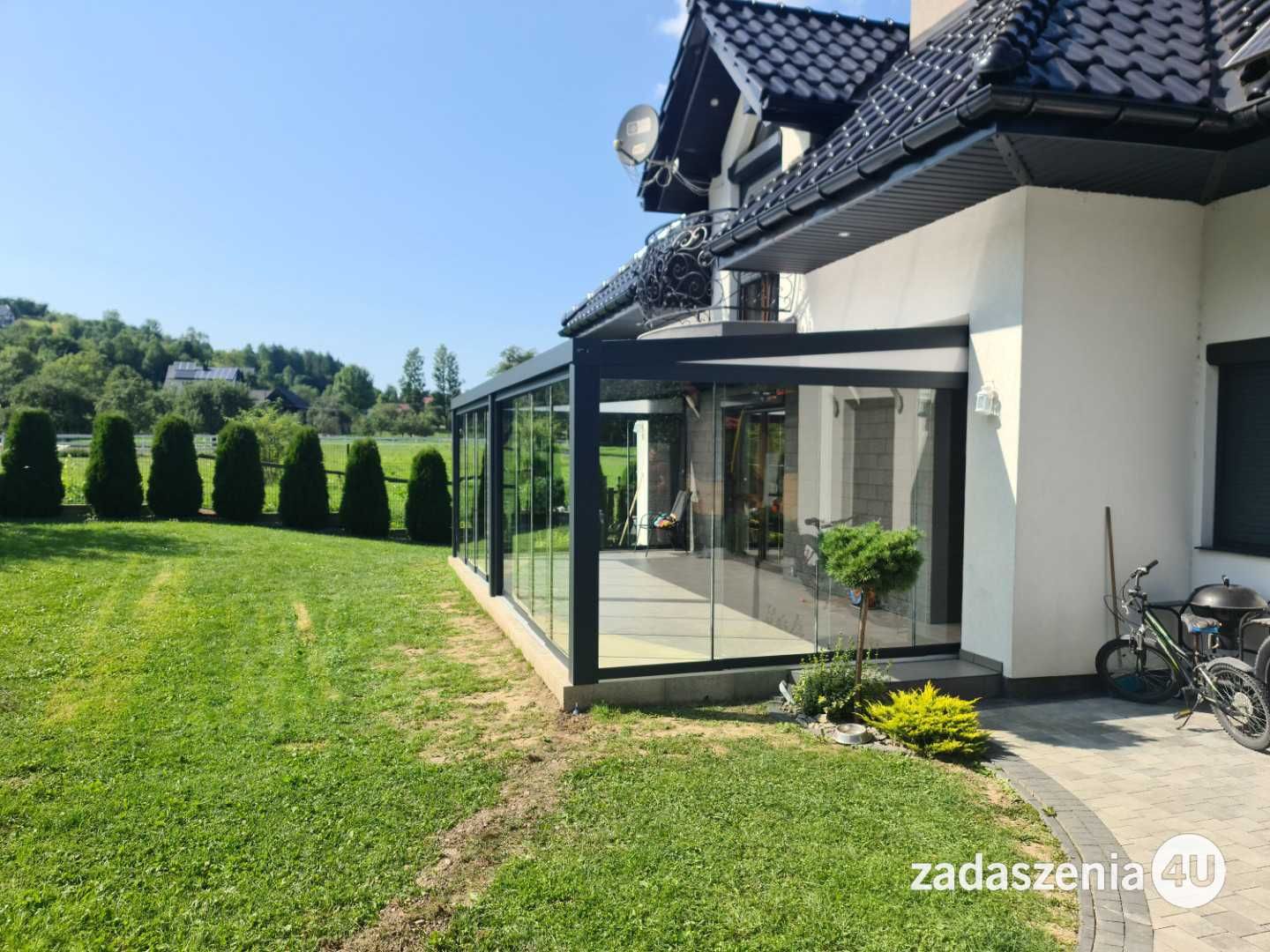 Zadaszenie tarasów, pergole, ogród zimowy, zabudowy szklane | WW
