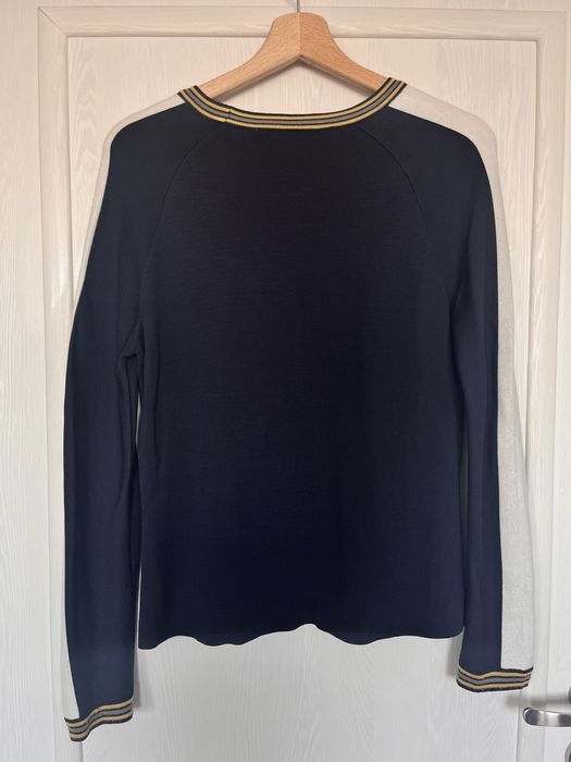 Sweterek granatowy Next, 42/XL, na wiosnę, na uczelnię, lata 90’