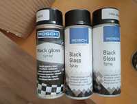 Black gloss spray