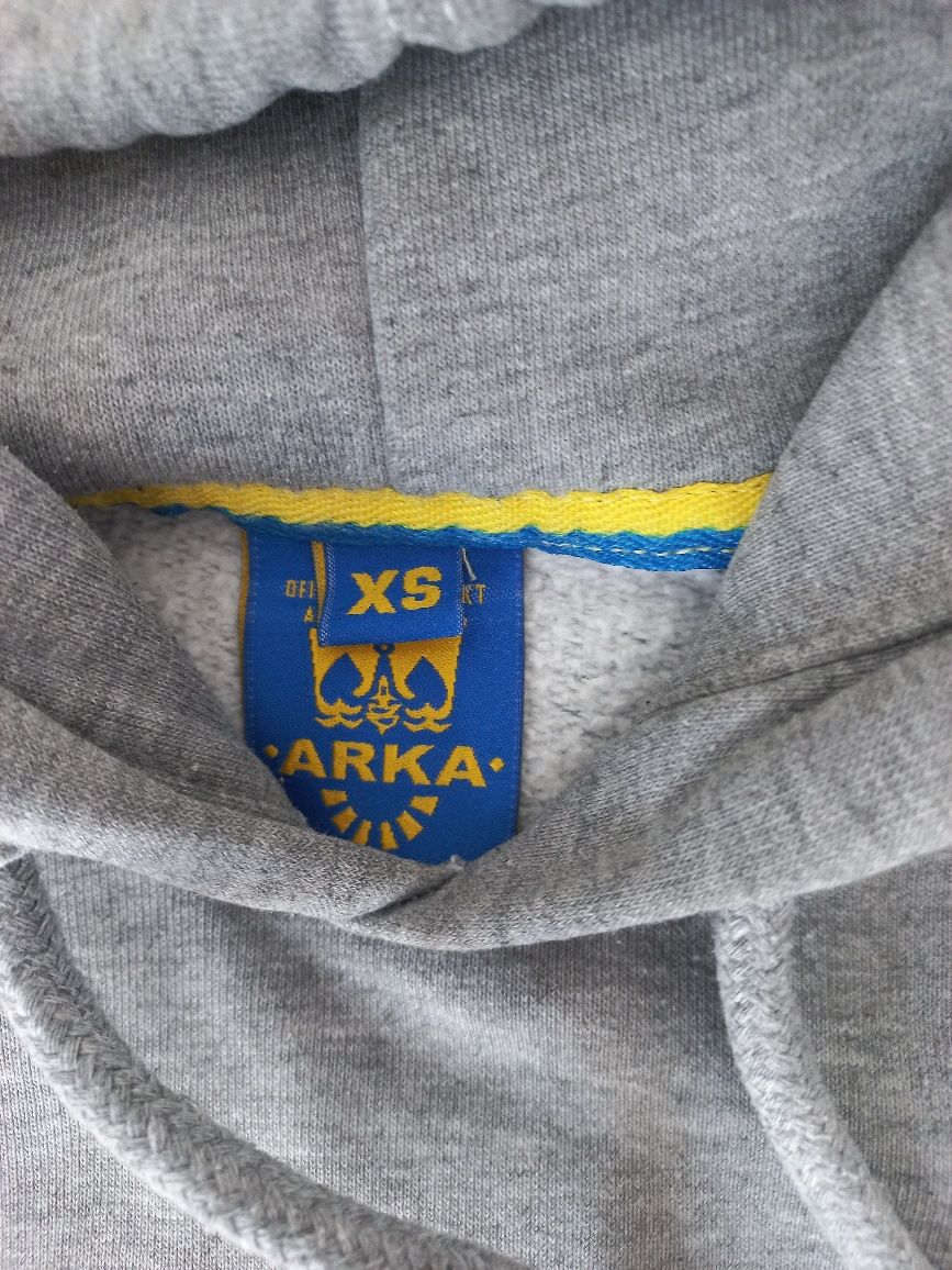 Bluza z kapturem szara Arka Gdynia