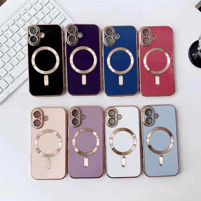 Чохол на iPhone 161514131211 Про Макс Plus з MagSafe захистом камер