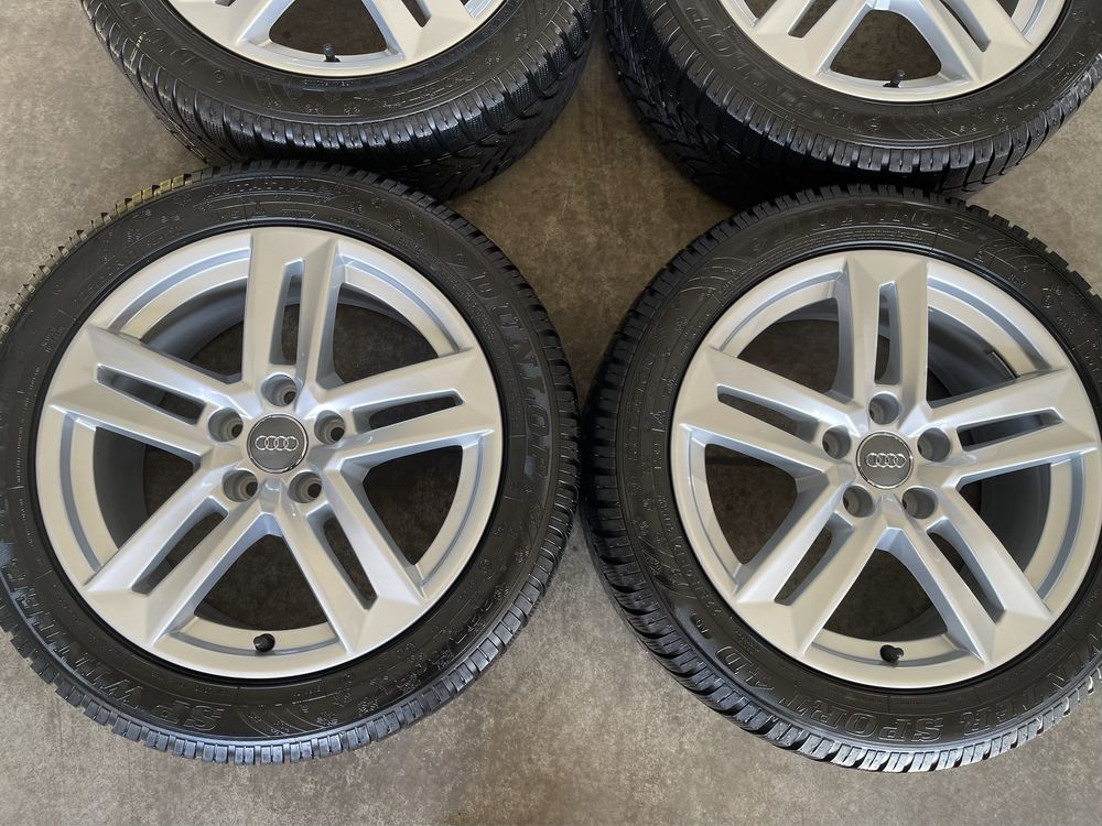 Koła Felgi Opony Audi A4 A5 A6 B7 B8 B9 225/50R17 Dunlop Oryginalne