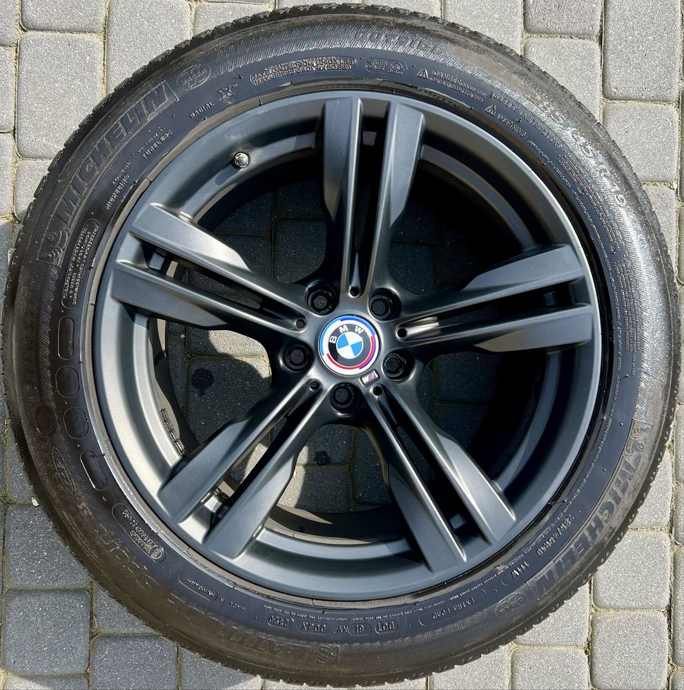 Bmw X5 F15 X6 F16 E70 Alu Felgi 19 Cali Opony TPMS M-Pakiet Czarny Mat