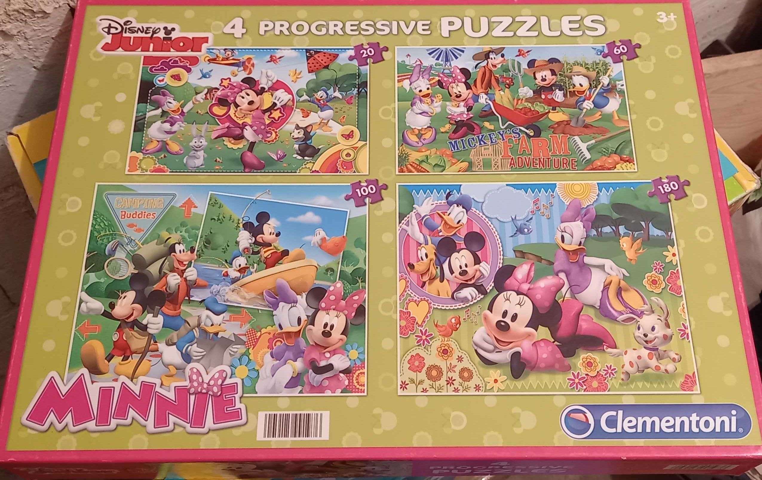 Puzzle myszka Miki Mickey Mouse Minnie