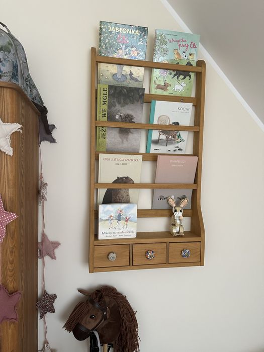 Woodszczescia zestaw mebli półka i szafka nocna