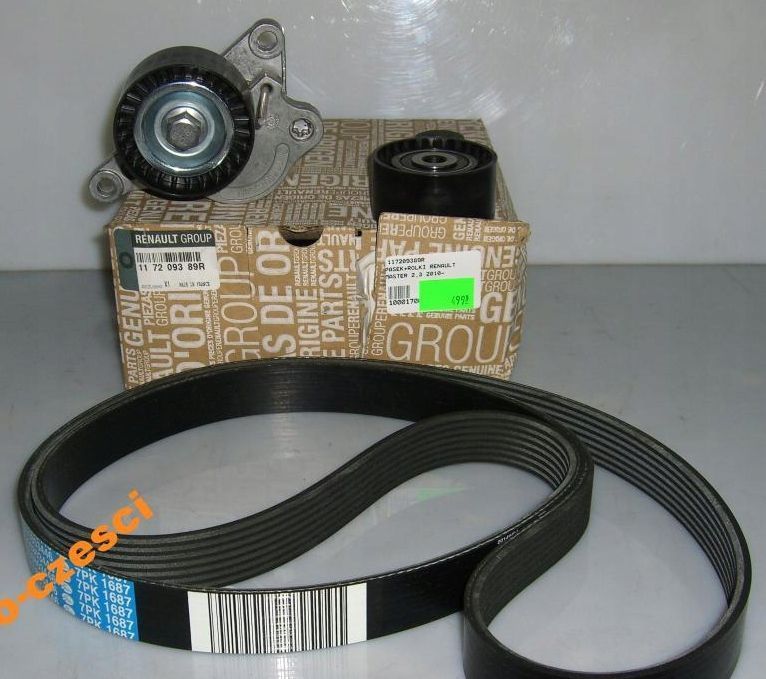 NAPINACZ+PASEK MICRO RENAULT MASTER 2,3 2010-