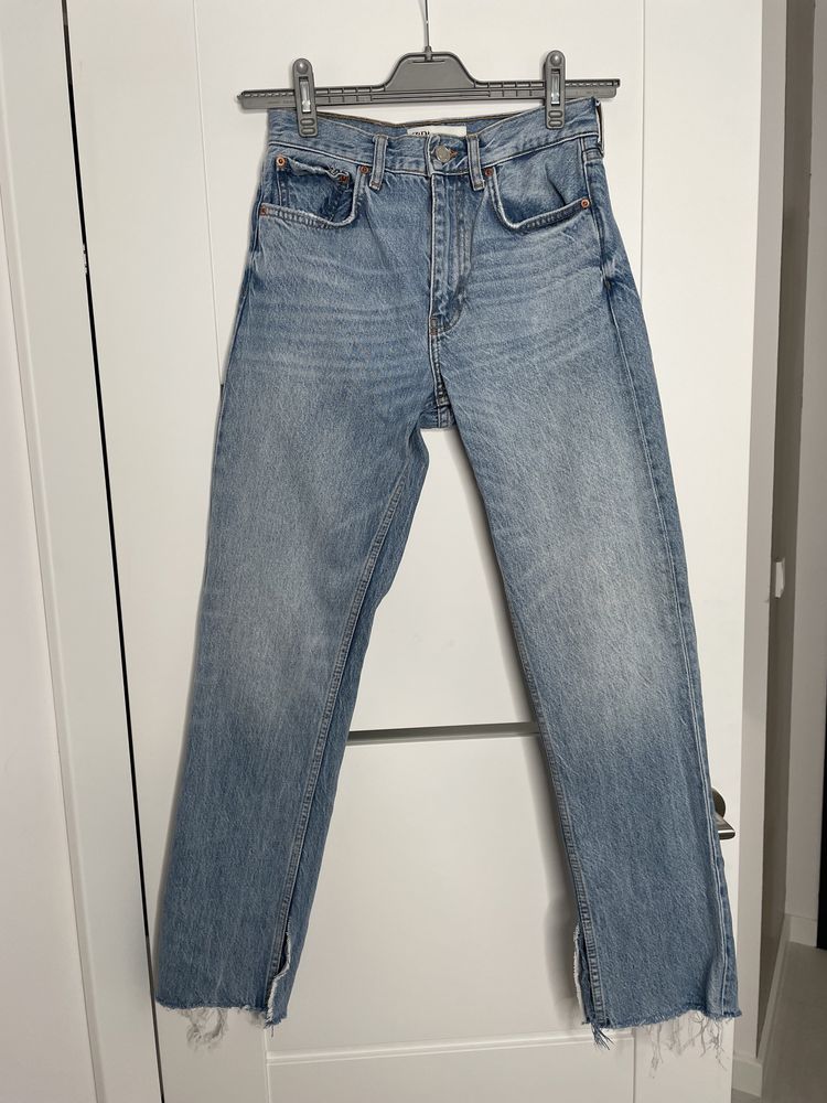 Spodnie jeansowe Zara rozmiar 36 stan bdb