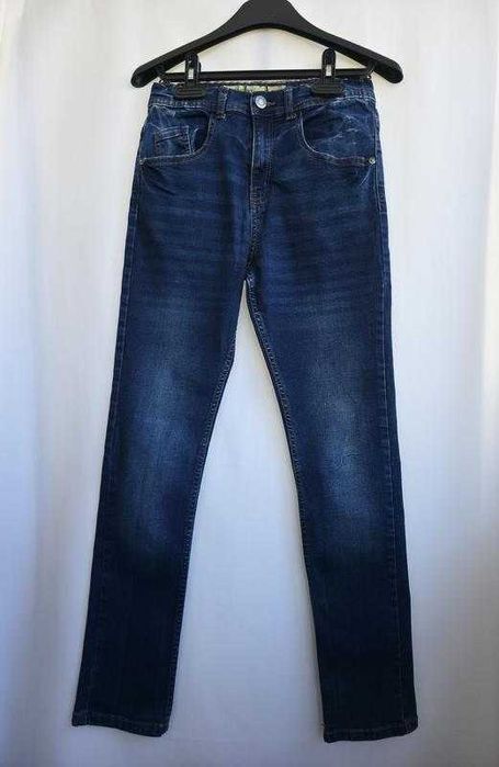 Джинсы скинни мальчику синие primark 152-158