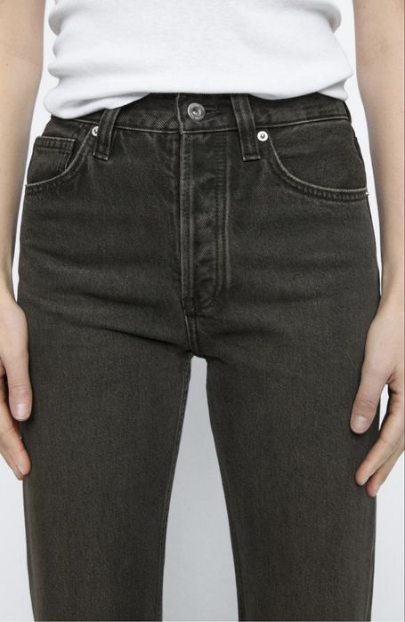 Джинси Massimo Dutti прямого крою з високою талією