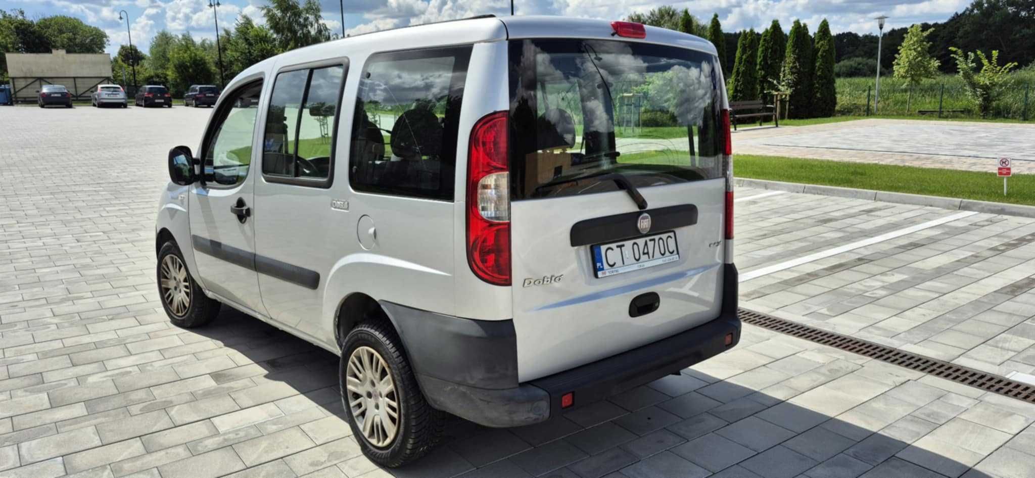Fiat Doblo 1.9D 2008r 5 os. KLIMA lift