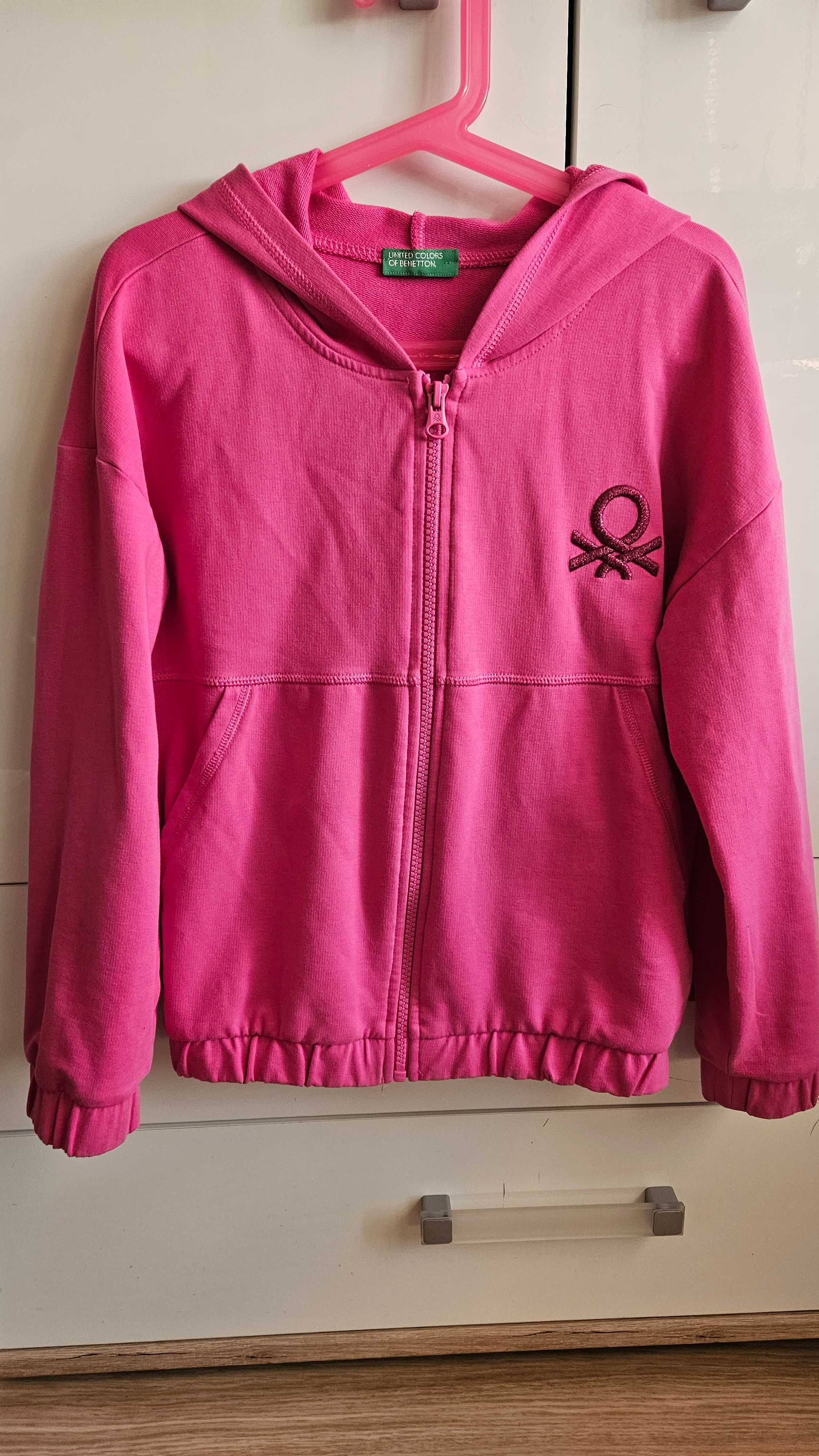 Bluza dziewczęca, Benetton, rozmiar 130