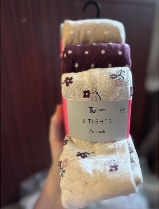 Новые колготы девочка поштучно George H&M нові колготки 1.5 2 3 4 5 6