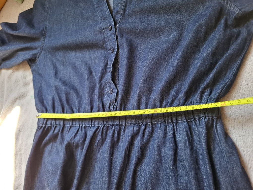 Up2Fashion rozm.42 sukienka jeansowe odcinana pod biustem
