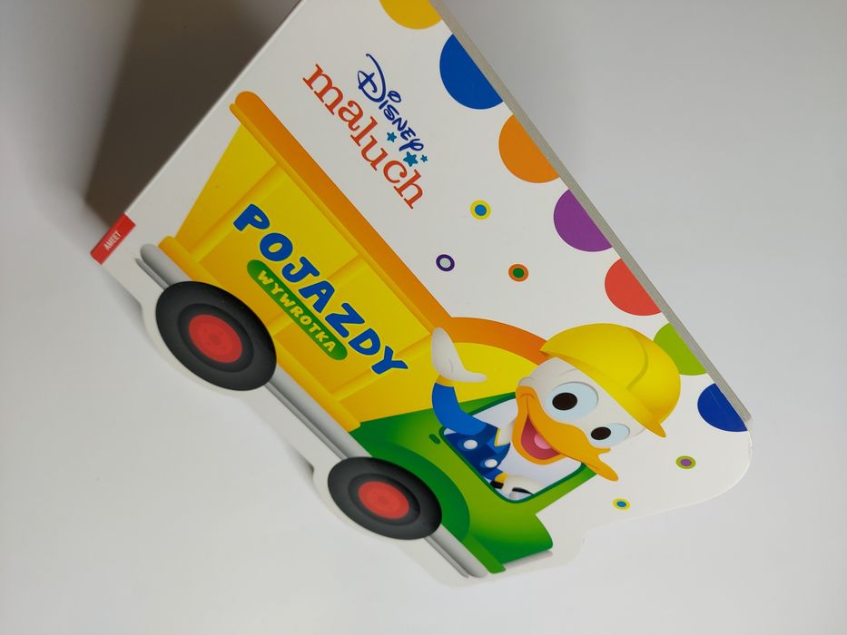 Disney maluch - Pojazdy - Wywrotka - Książka dla dzieci
