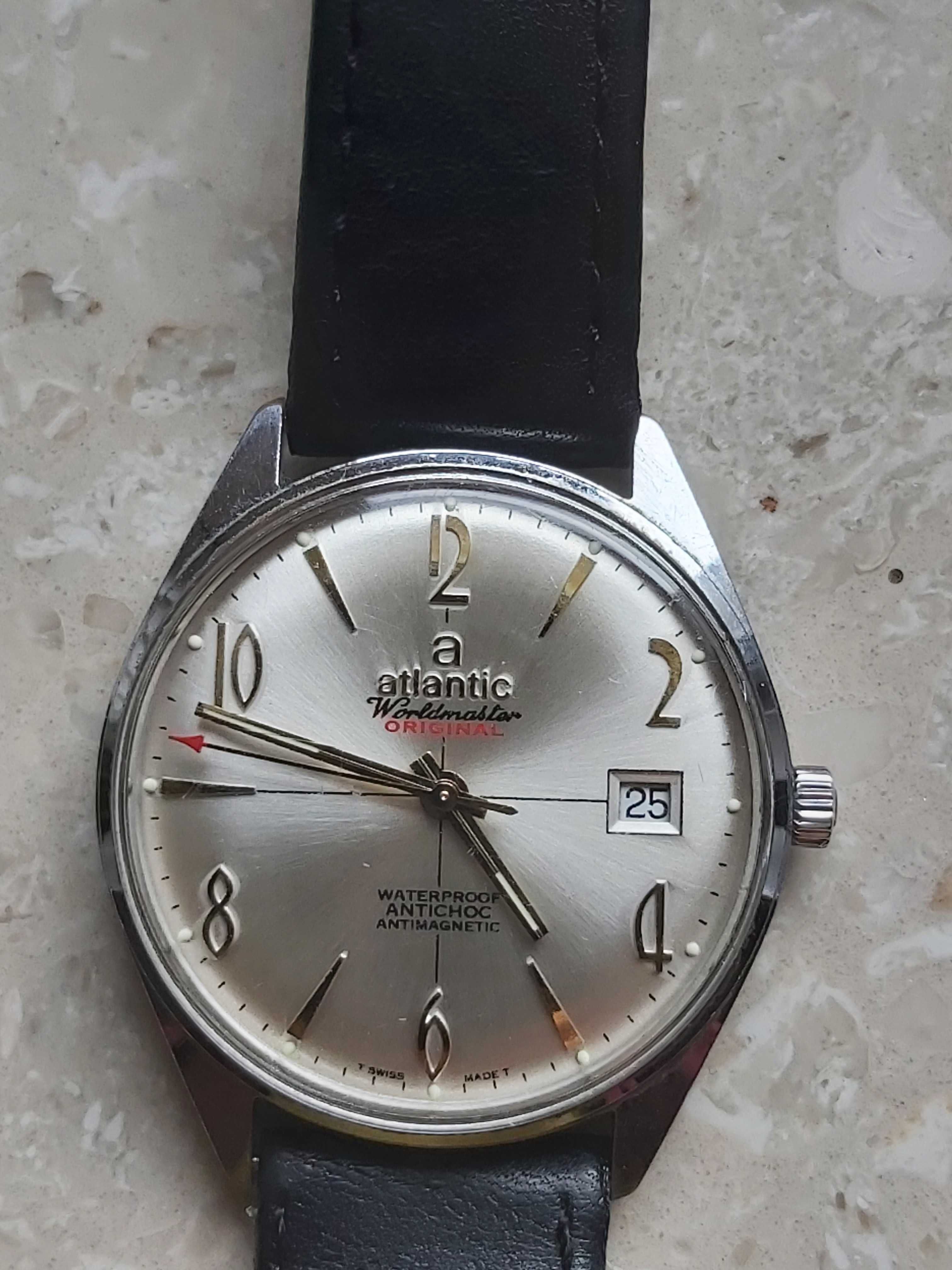 Oryginalny zegarek męski Atlantic Worldmaster Original 61660
