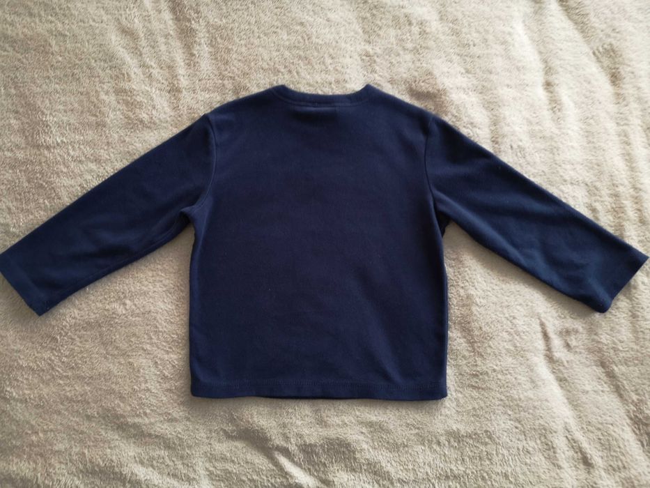 Granatowa polarowa bluza Disney 98 - 104 myszka Mickey Miki jak nowa