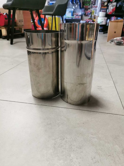 Rura prosta Komin-Flex 120 mm kwasówka kwasoodporna wkład komino 2szt