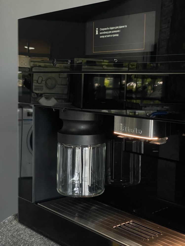 Топ Комлект!Духовка з мікрохвильовкою+Кавомашина Miele H 7640 CVA 7840