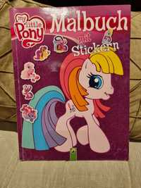 Kolorowanka Koniki Pony My little Pony z naklejkami Malbuch HASBRO