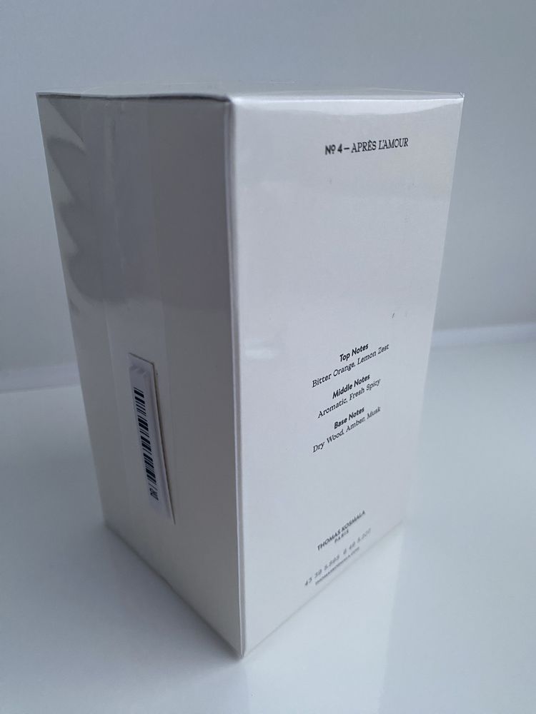 Thomas Kosmala No. 4 Apres l'Amour 100 ml. Томас Космала 4 100 мл.