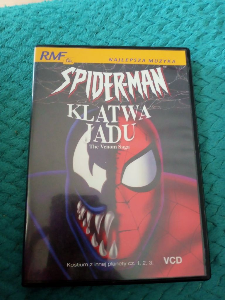 Spider Man Spiderman klątwa jadu vcd