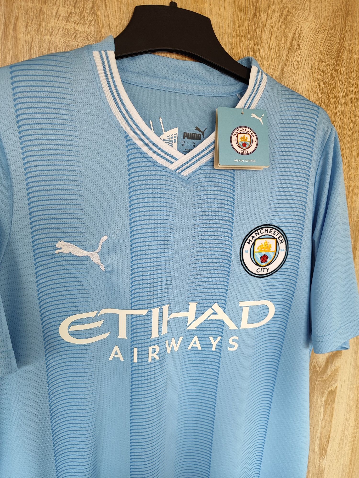 Koszulka piłkarska męska Manchester City 2023/24 rozmiar M #9 Haaland