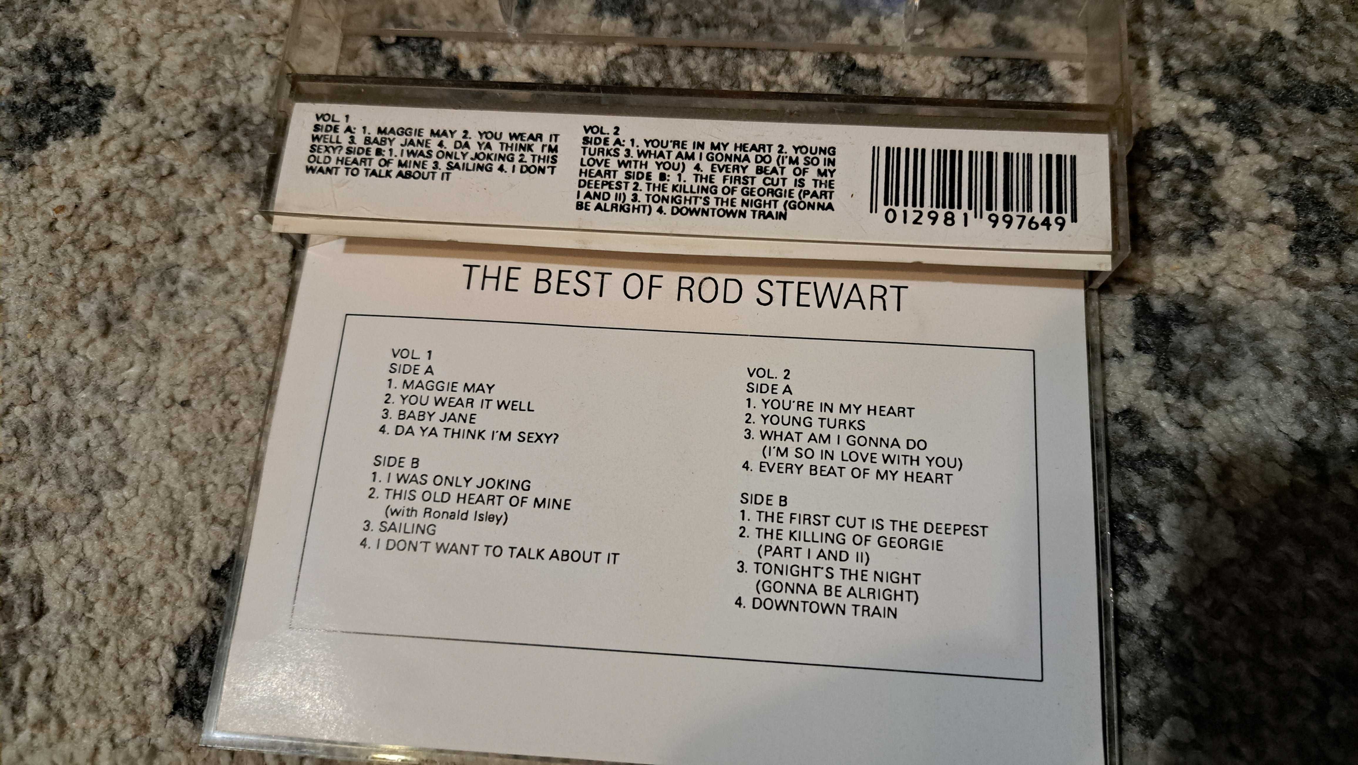 The best of Rod STewart by STarling 2 kasety