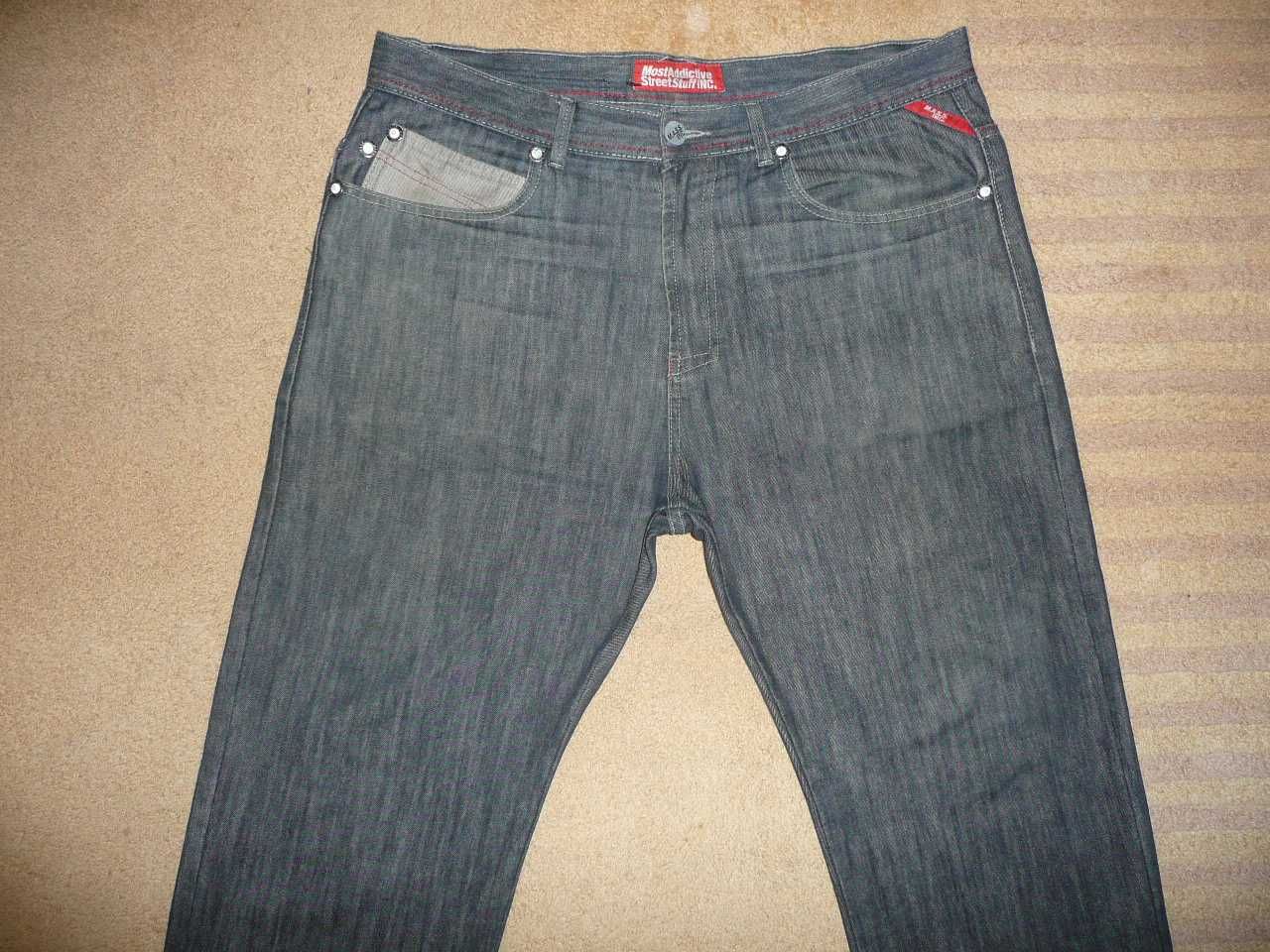 Spodnie dżinsy MASS DENIM W36/L34=50/115cm jeansy