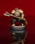 Krasnoludzki Król Figurka 32mm 14K zgodna z DnD RPG Pathfinder Warhamm
