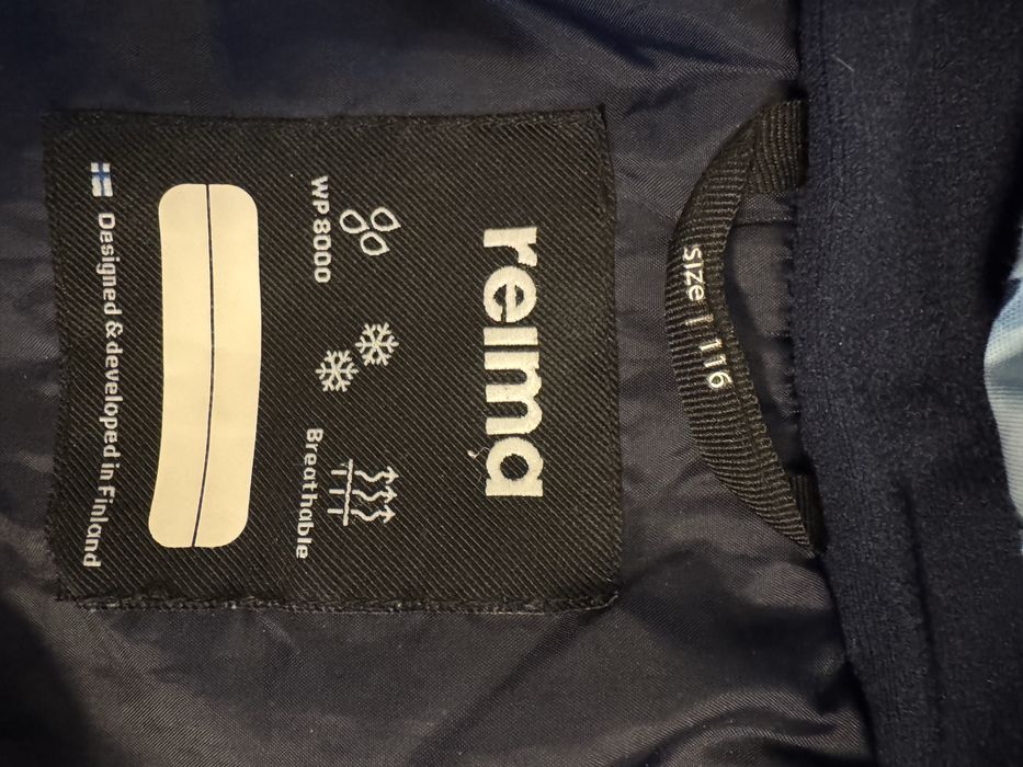 Kurtka zimowa Reima rozmiar 116