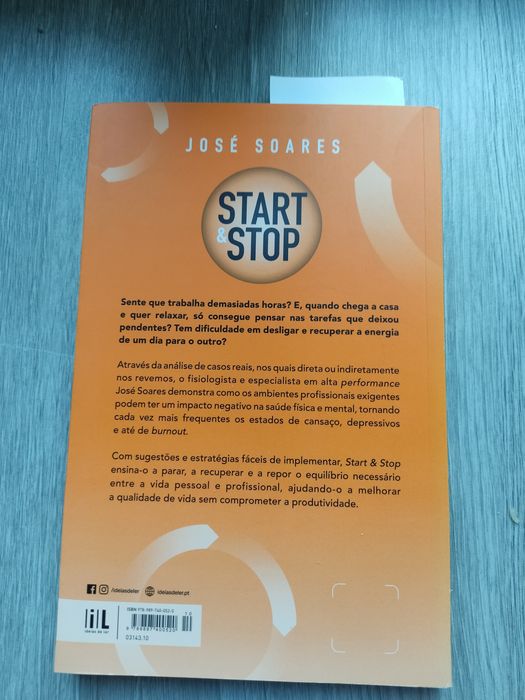 Livro start and stop do professor José Soares