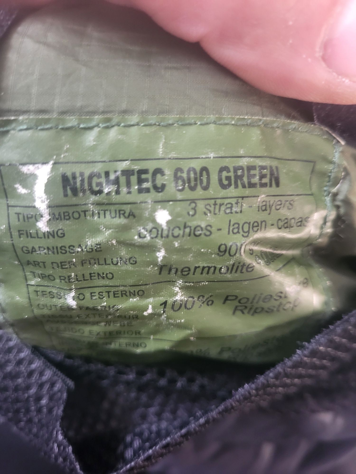 Śpiwór nightek 600 green