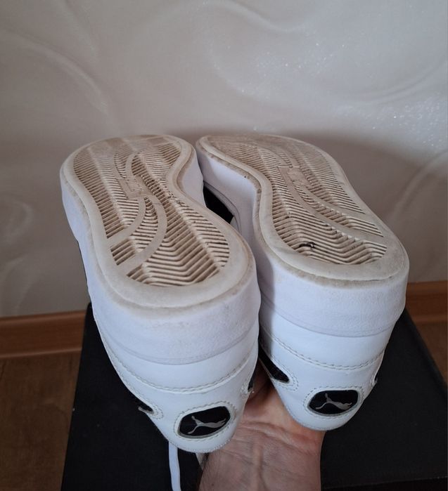 Кроссовки Puma Ralph Sampson. Кроссовки белые мужские. Кеды, кожаные