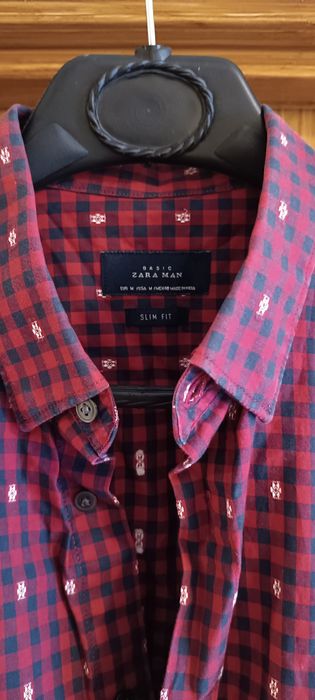 Męska elegancka koszulka ZARA