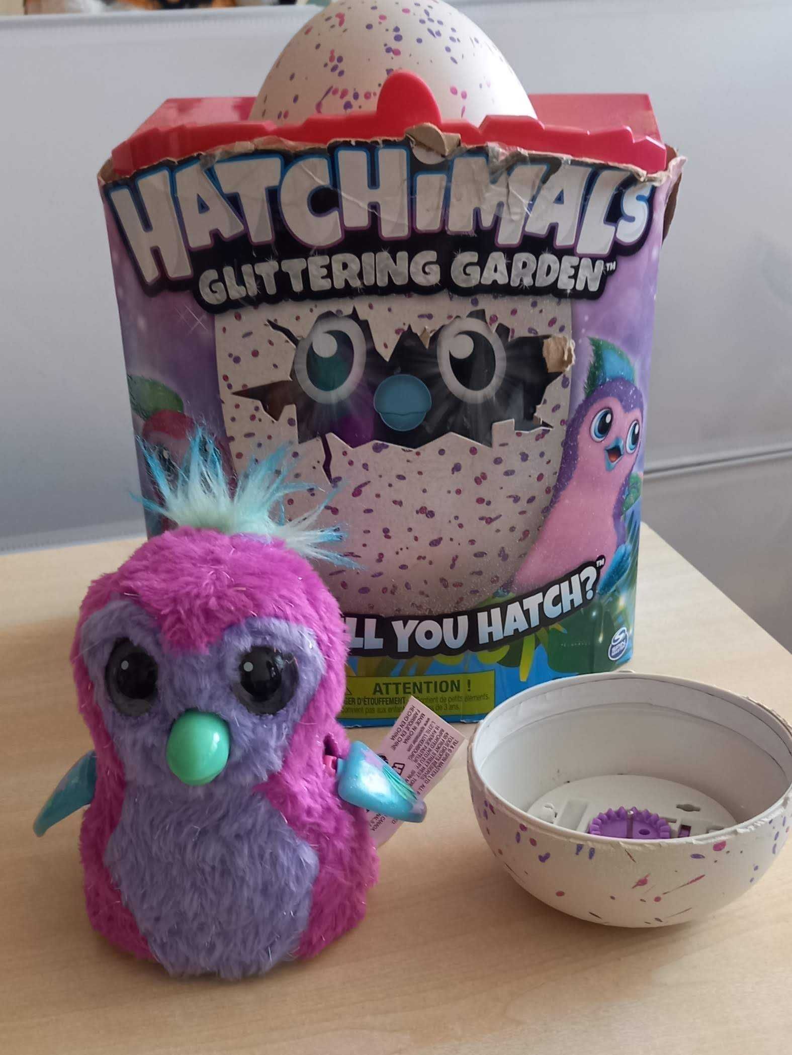 pingwinek brokatowy Hatchimals  Jajko Interaktywne Spin Master