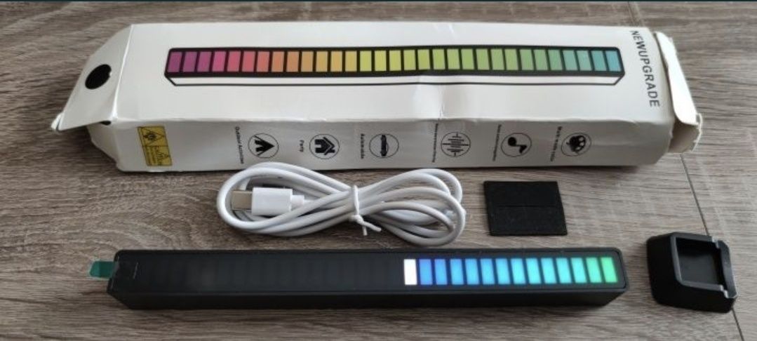 RGB listwa led Czarna Nowa