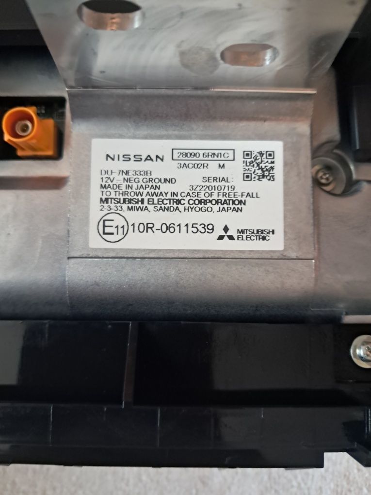 Radio / Navi / wyświetlacz - NISSAN QASHQAI ( 2013 - ) X-TRAIL T32