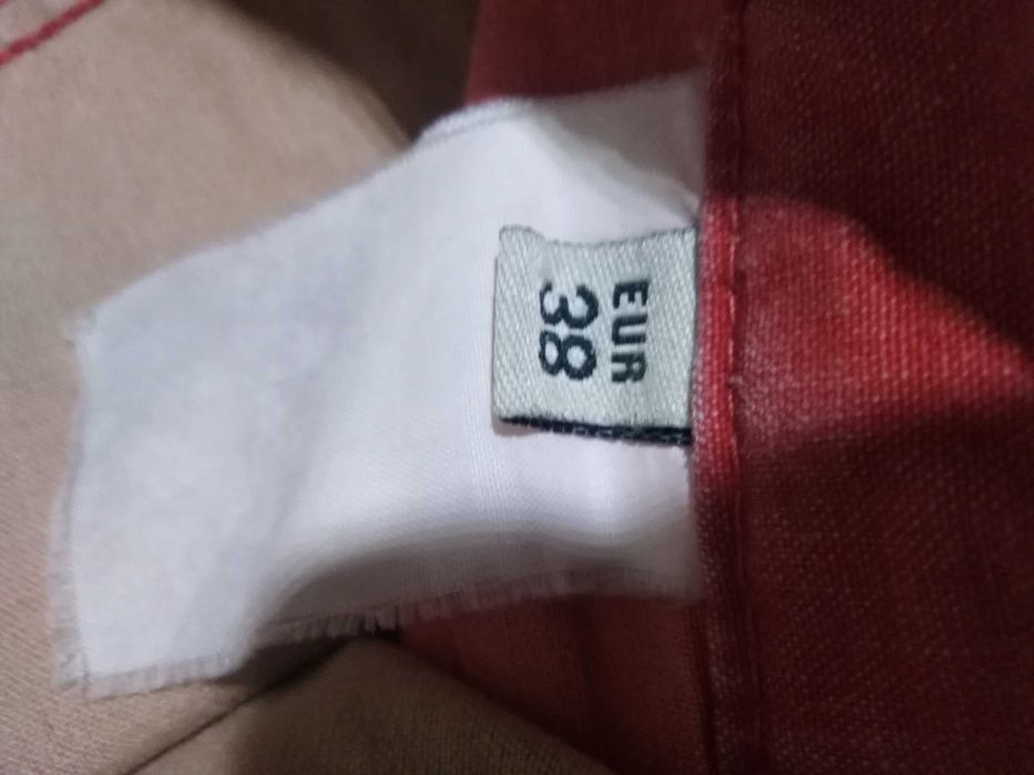 Calções Ganga Vermelhos Springfield Bermuda 38