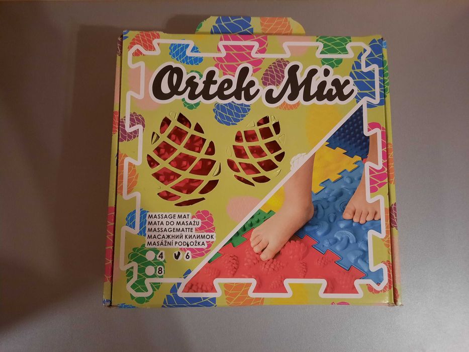 Коврик ортопедический массажный детский 6 элементов для ног